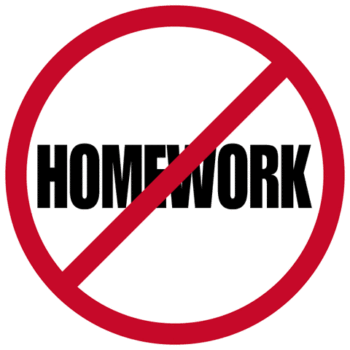 homework or no homework article